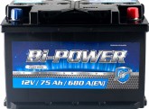 75 Аh/12V  Euro BI-Power