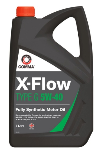 Масло моторное X-FLOW (5L) 5W40 API CF